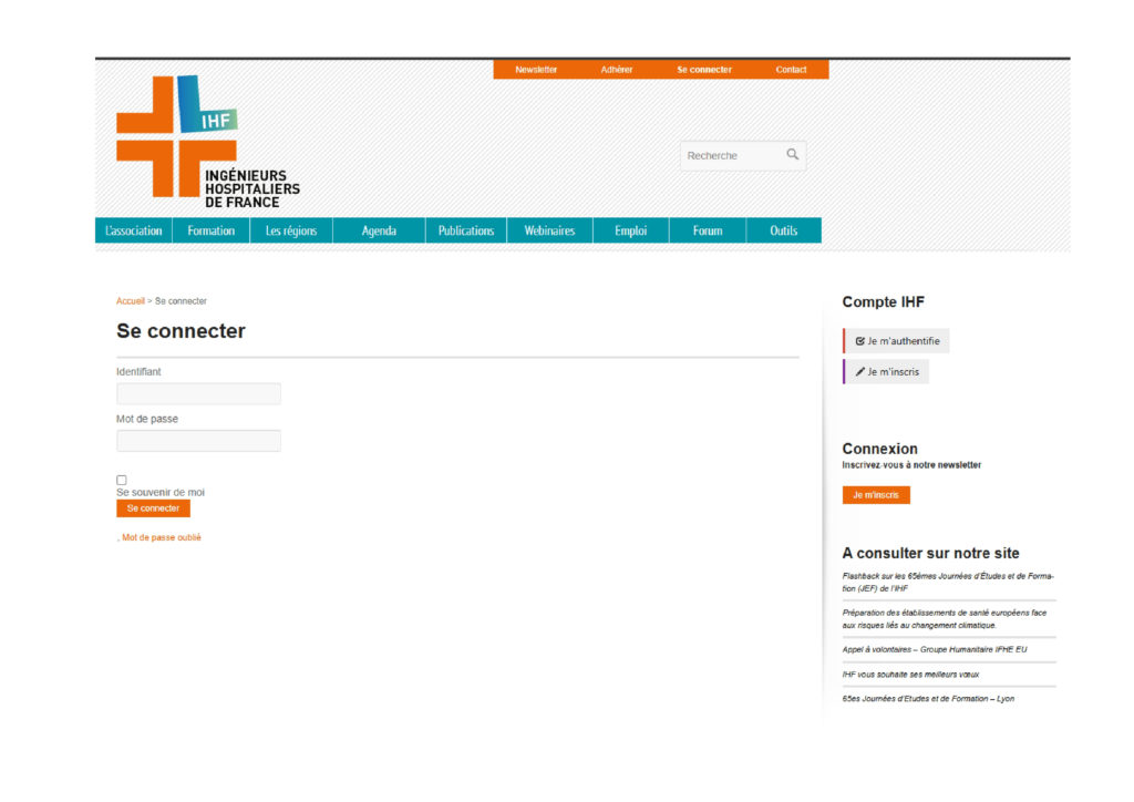 Des difficultés pour adhérer ou se connecter ?